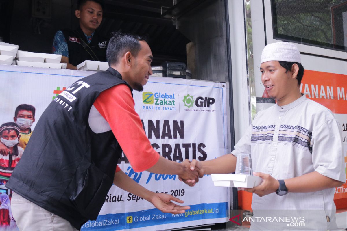 ACT hadirkan truk makanan dan cek kesehatan gratis di CFD Pekanbaru