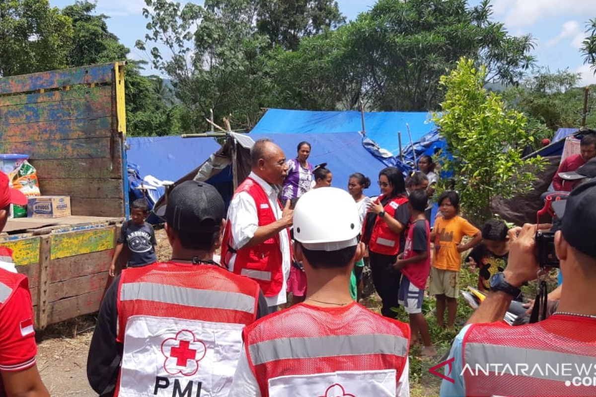 PMI salurkan bantuan untuk korban gempa Ambon
