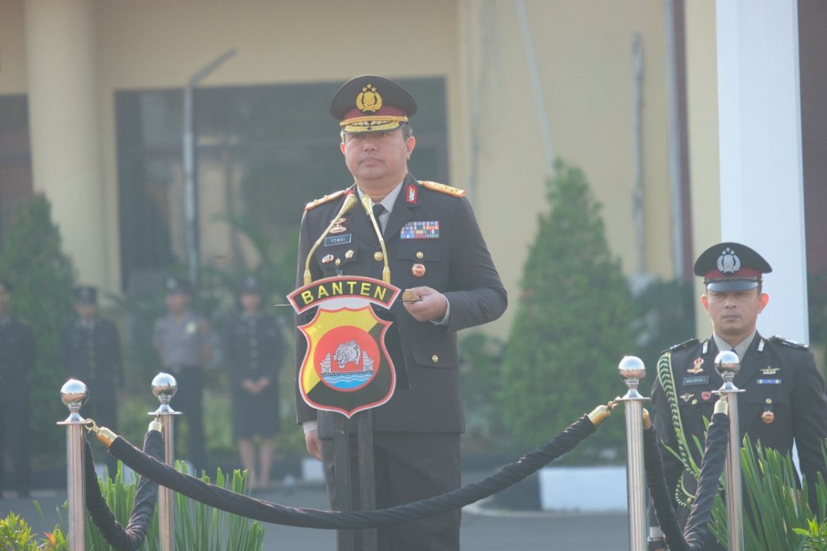 Kapolda Banten ingatkan jajarannya lakukan pengamanan yang humanis dan layani masyarakat