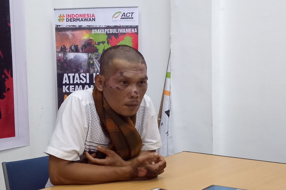 Pura-pura mati agar selamat dari kerusuhan Wamena, sayang anak dan istri tewas terbakar