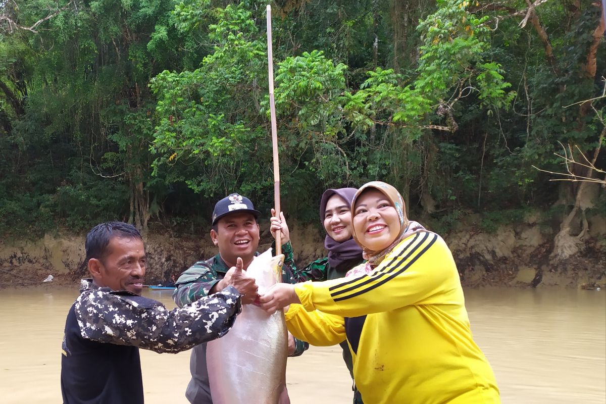 Minta hujan, Pemkab dan masyarakat Dayak Kobar gelar ritual Menuba Adat