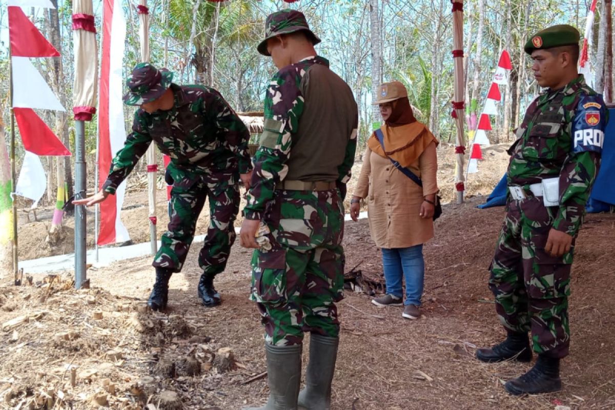 Kasdim Cilacap cek kesiapan akhir jelang pembukaan TMMD