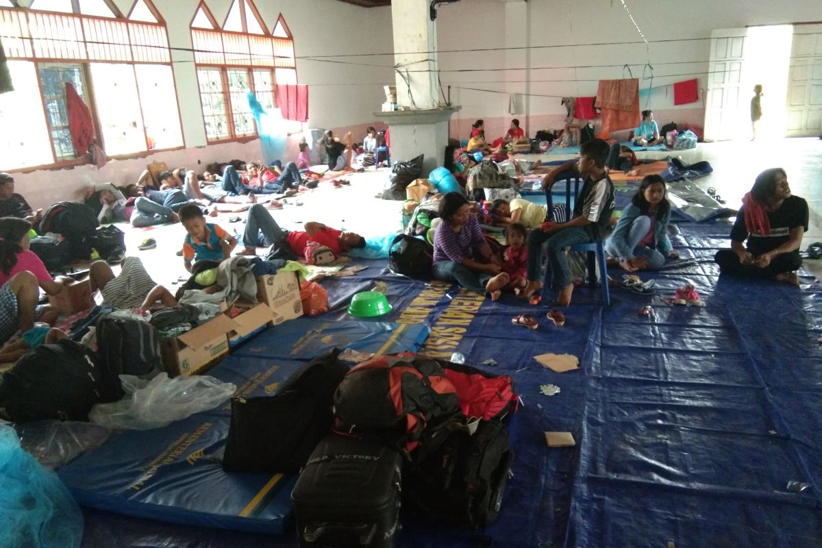 300 lebih pengungsi Wamena ditampung di tongkonan  Kotaraja