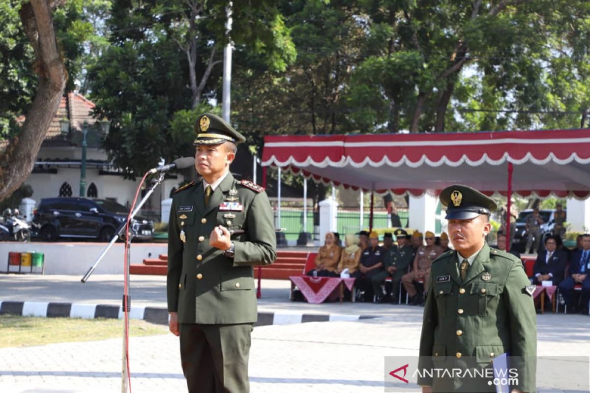 Dandim Bantul ajak seluruh elemen masyarakat amalkan nilai-nilai Pancasila