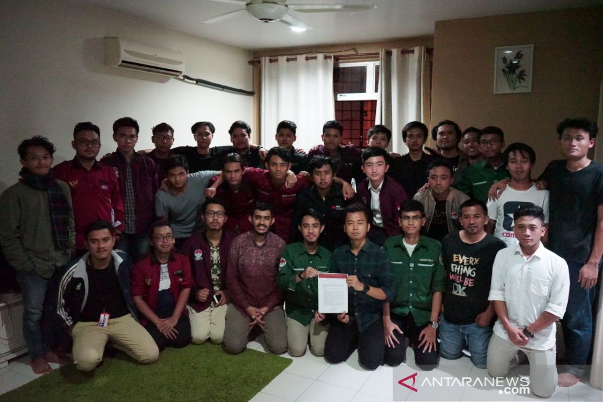 Mahasiswa Indonesia di Malaysia sampaikan sikap