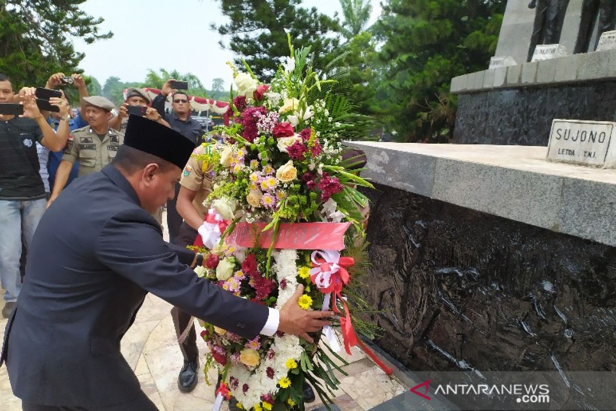 Gubsu pimpin upacara Hari Kesaktian Pancasila di Tugu Sudjono Simalungun