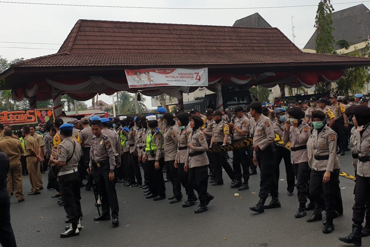 Polda Sumsel siagakan 700 personel amankan aksi mahasiswa