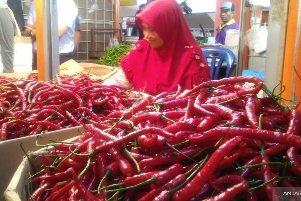 Harga cabai turun, Padang deflasi pada September 2019