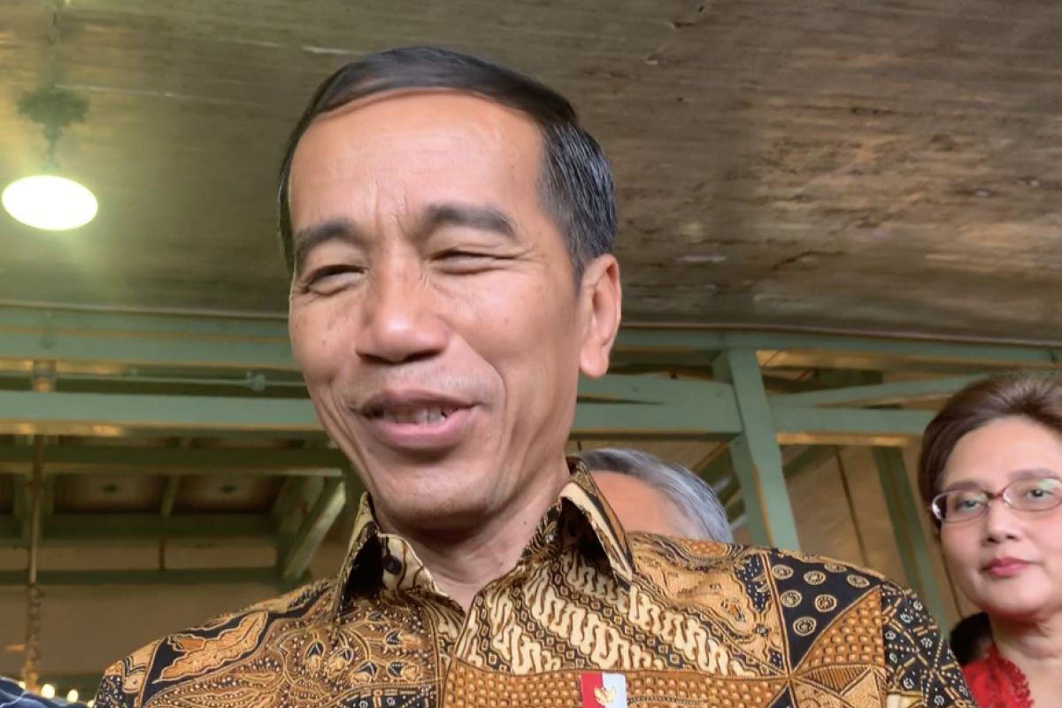 Jokowi akui susunan kabinet baru usai pelantikan