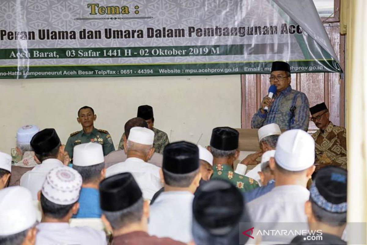 Bupati Aceh Barat: Ulama harus beri masukan untuk  pemerintah