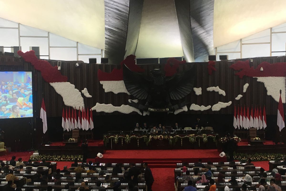 Sidang Paripurna III belum putuskan nama ketua MPR periode 2019-2024