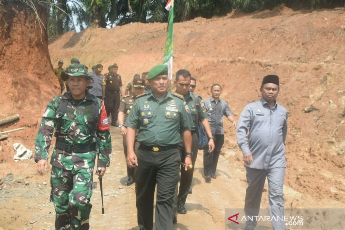 TNI bangun  infrastruktur di Serdang Bedagai melalui program TMMD