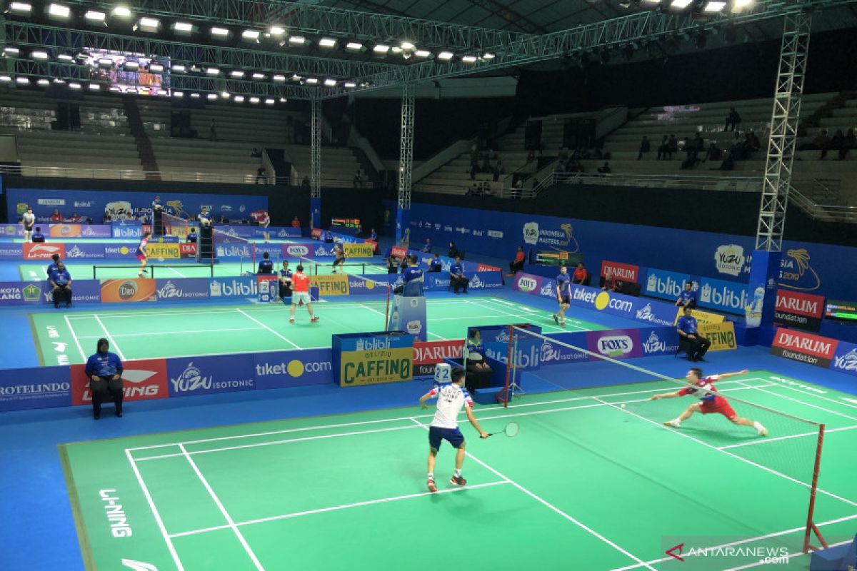 Indonesia Masters, sebelas wakil Indonesia melaju ke babak dua