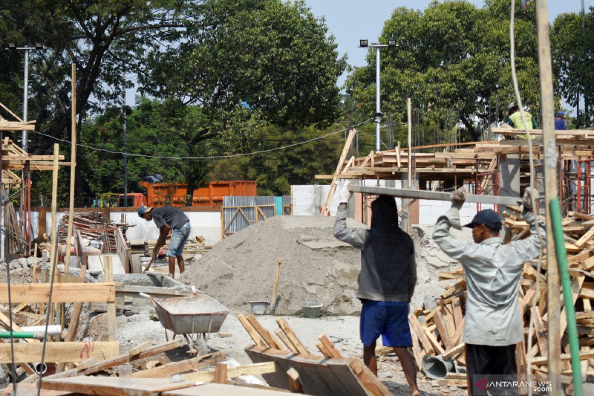 15 rumah dinas anggota DPR RI masih dibangun