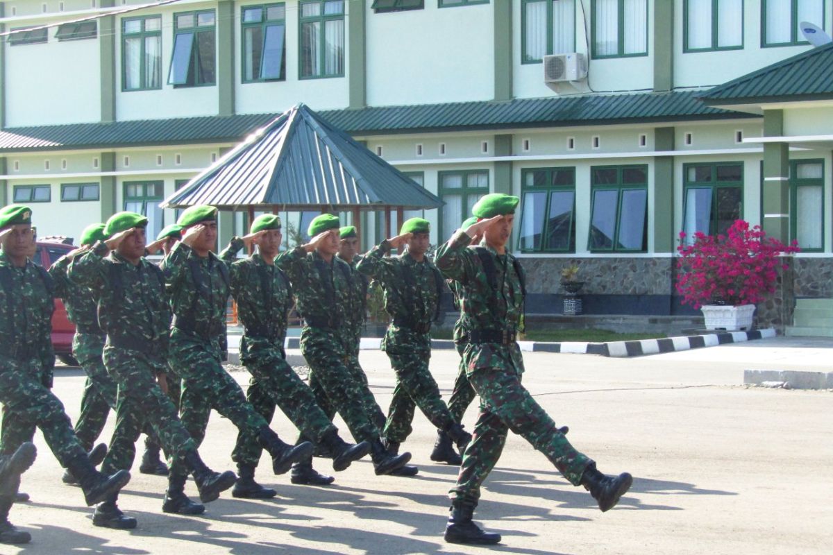 Korem Gorontalo persiapkan diri jelang HUT TNI ke 74