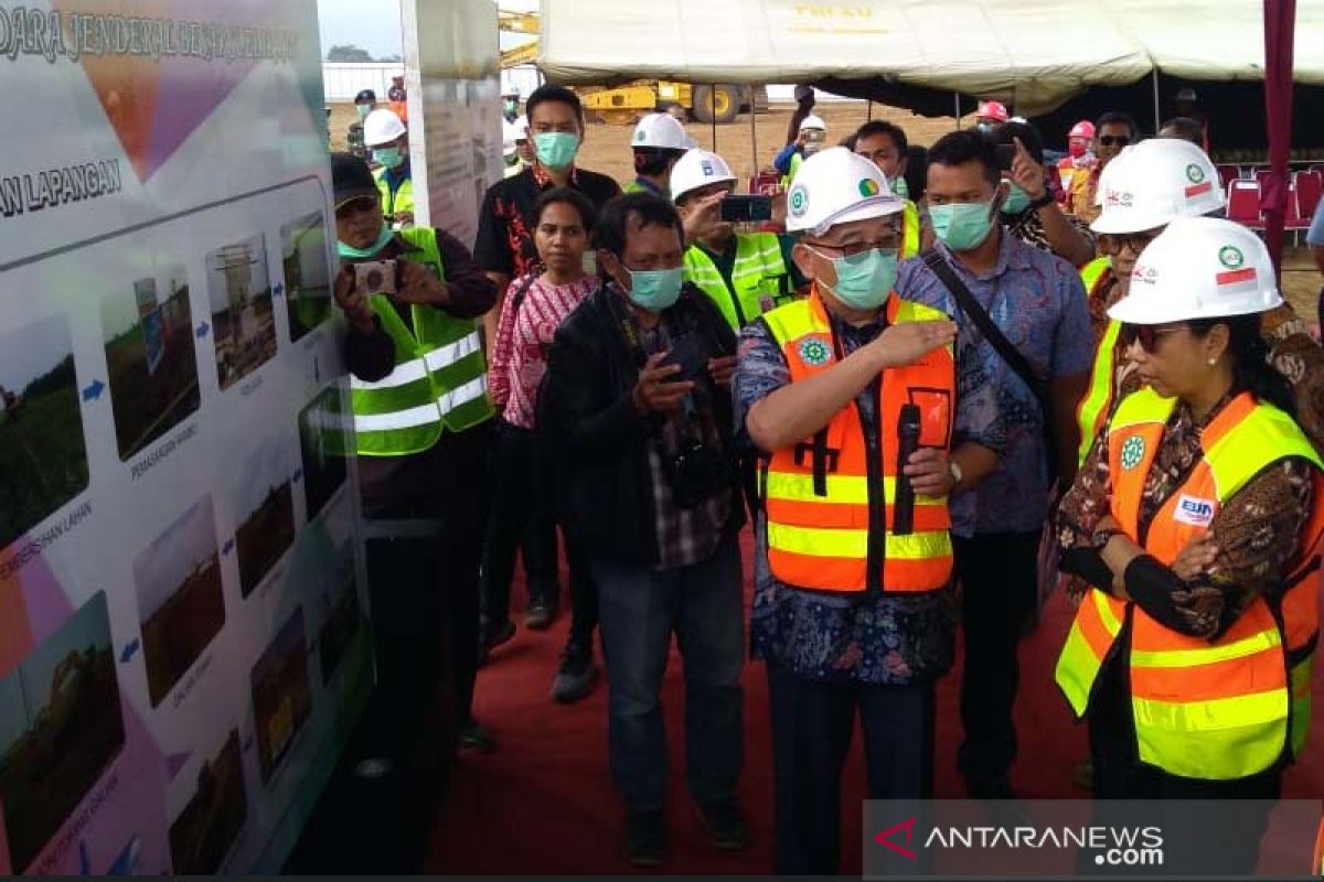 Menteri BUMN minta pembangunan Bandara Jenderal Besar Soedirman 24 jam