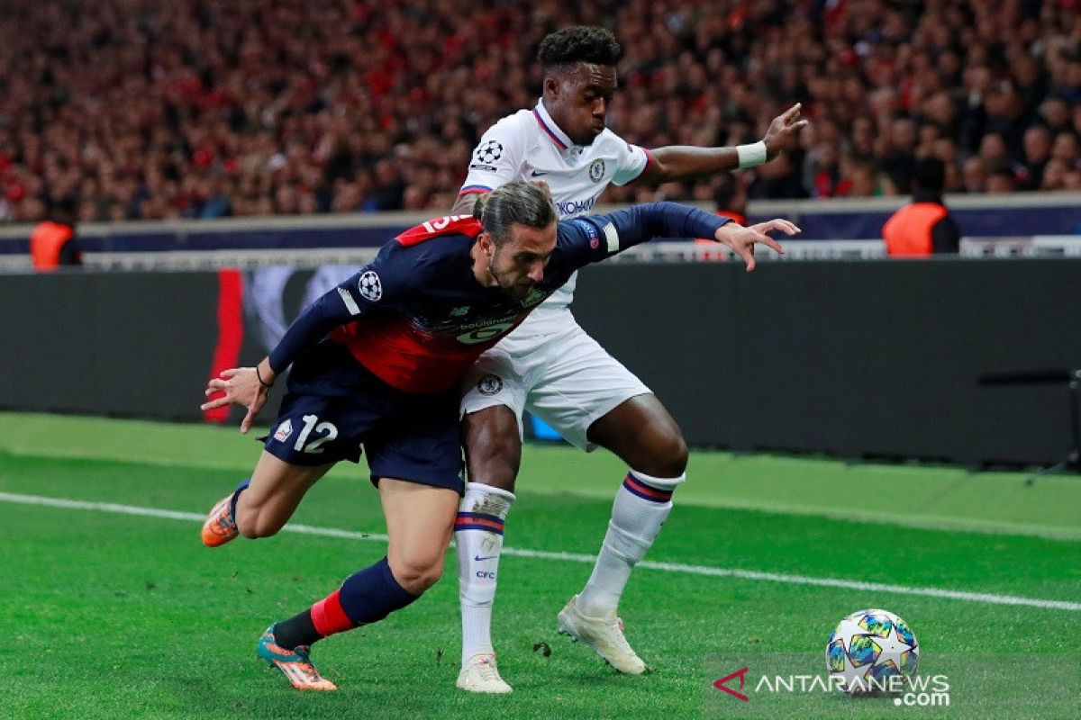 Chelsea curi tiga poin dari Lille