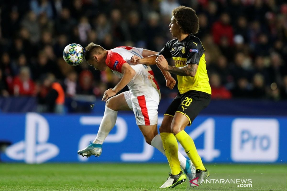 Dortmund perlihatkan kualitas saat atasi Slavia di Stadion Sinobo