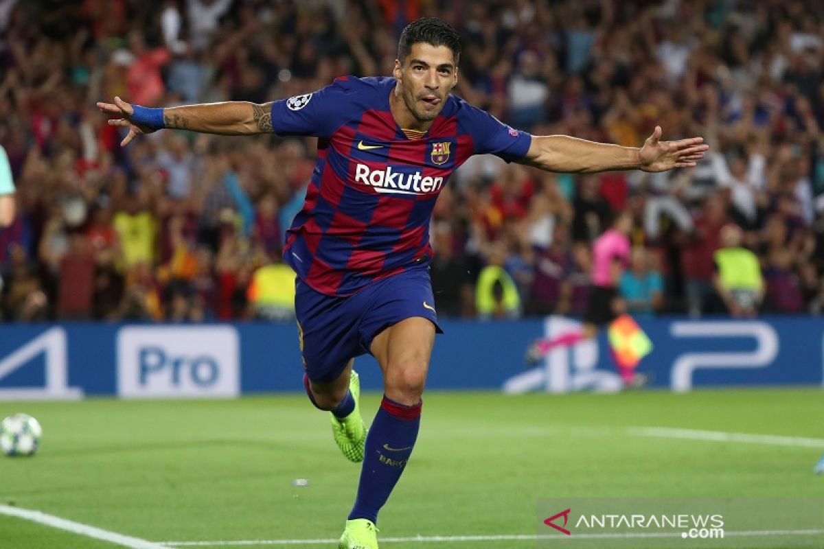 Liga Champions -- Suarez antar Barcelona balik kalahkan Inter 2-1