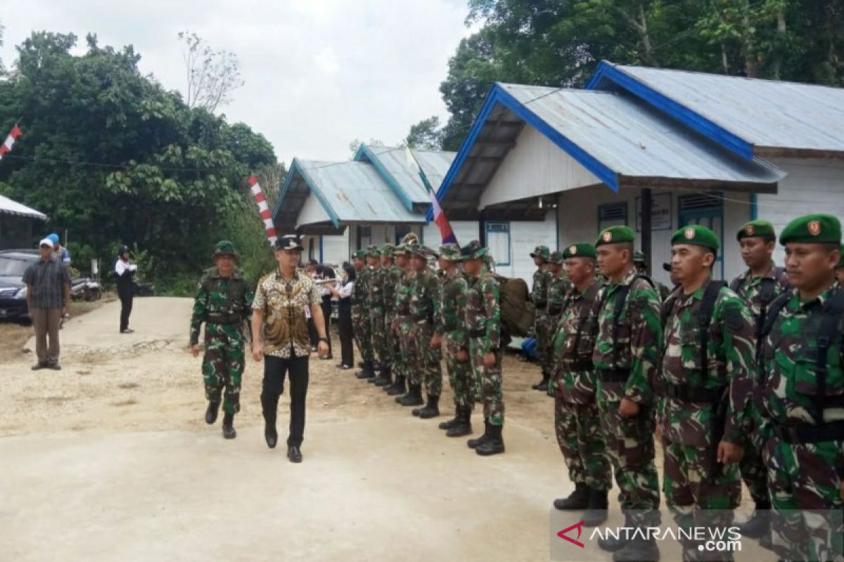 TMMD Barsel bangun infrastruktur Desa Bintang Ara-Malungai Raya