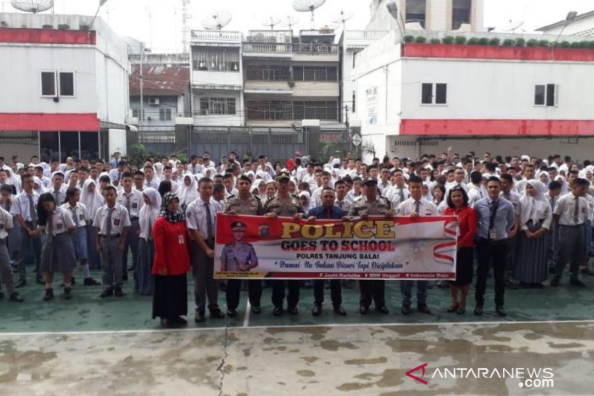 Polres Tanjungbalai gelar PGTS cegah pelajar demonstrasi