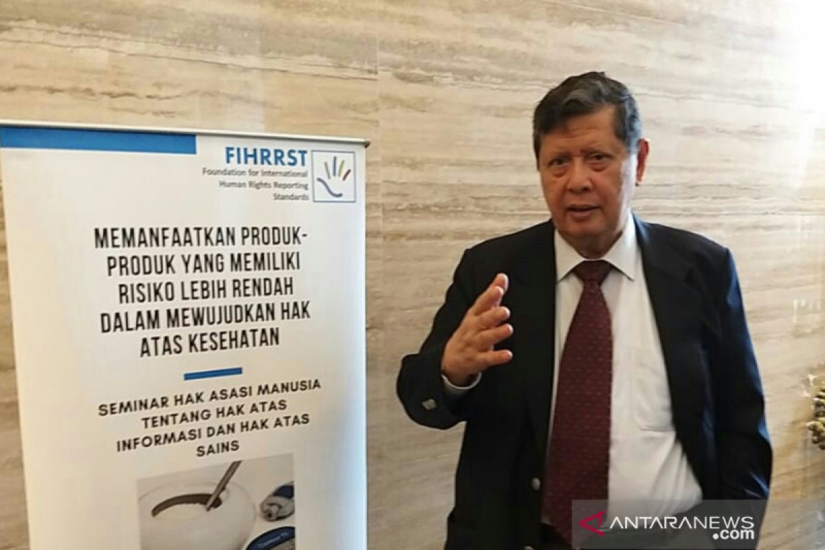 Ketua FIHRRST ingatkan pentingnya hak informasi produk untuk kesehatan