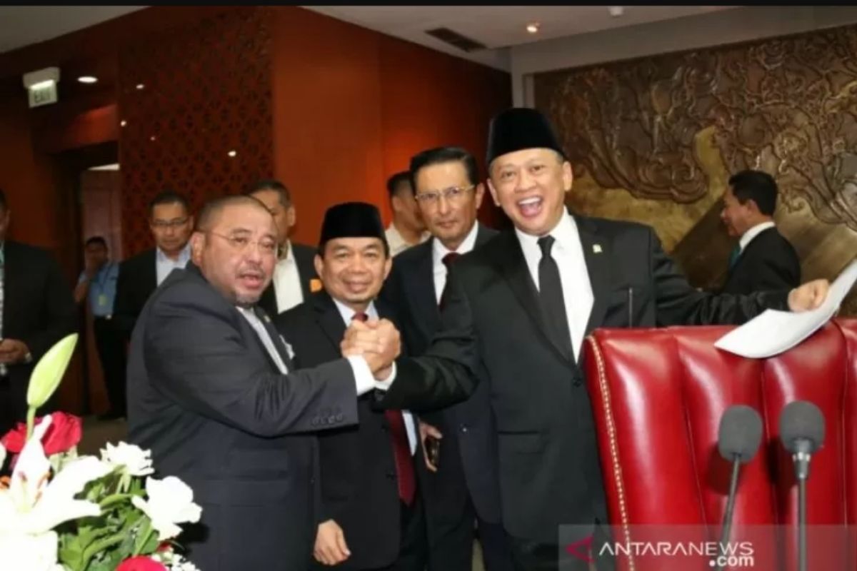 Politisi Golkar Bambang Soesatyo terpilih sebagai Ketua MPR RI