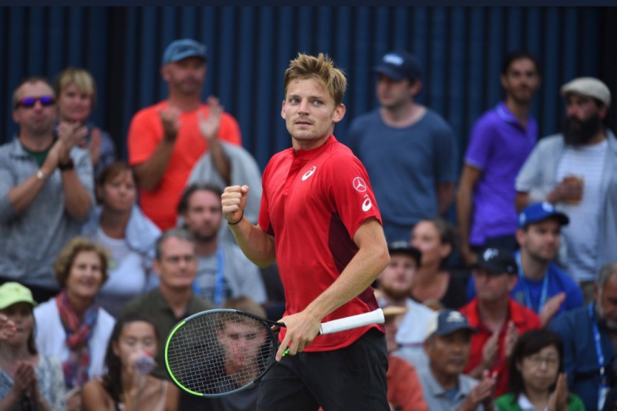 Petenis David Goffin capai perempat final Japan Open