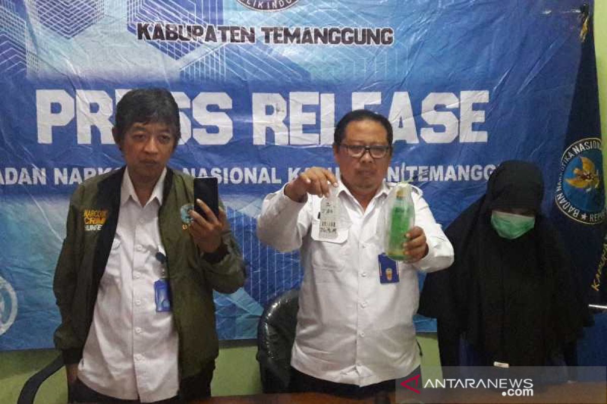 BNN Temanggung tahan penjahit penyimpan sabu-sabu