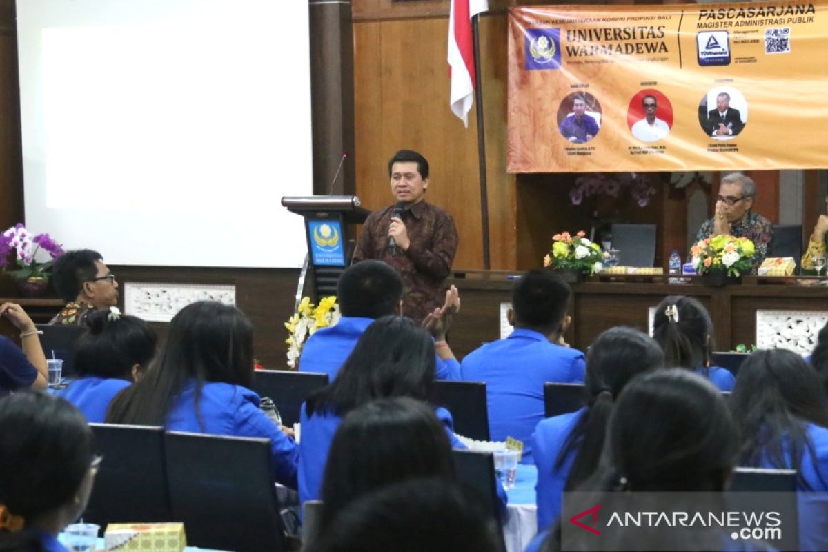 Bupati Klungkung beri kuliah umum 