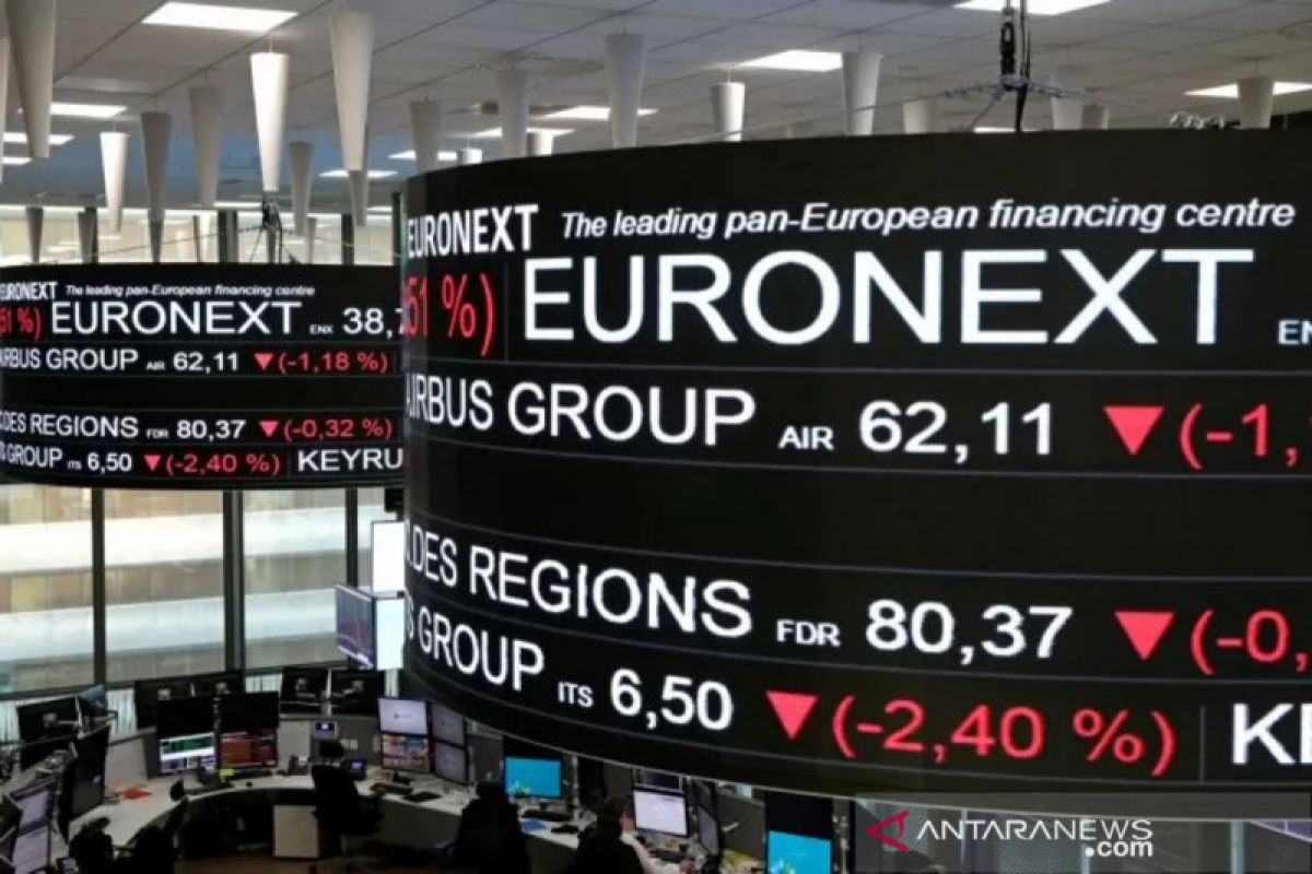 Saham Prancis turun tipis, indeks CAC 40 susut 0,19 persen