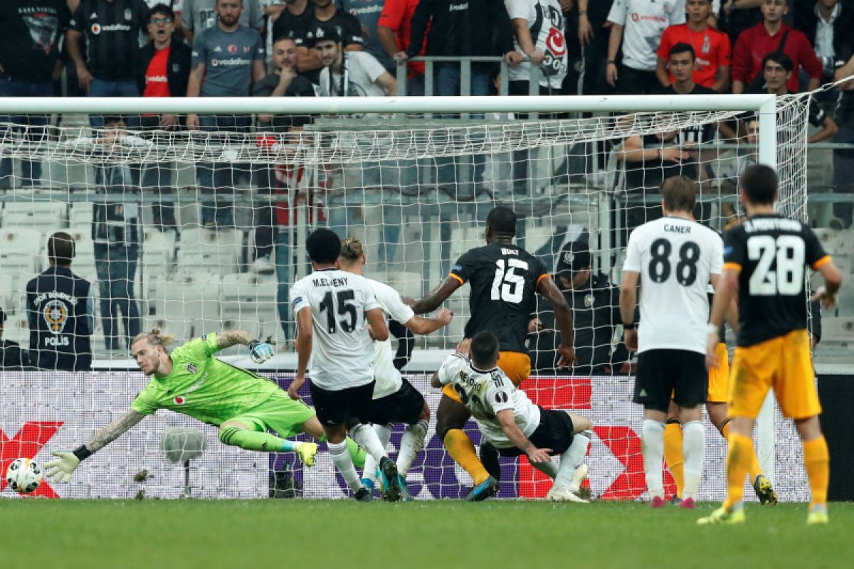 Liga Europa, Willy Boly bawa Wolves menang dramatis atas Besiktas