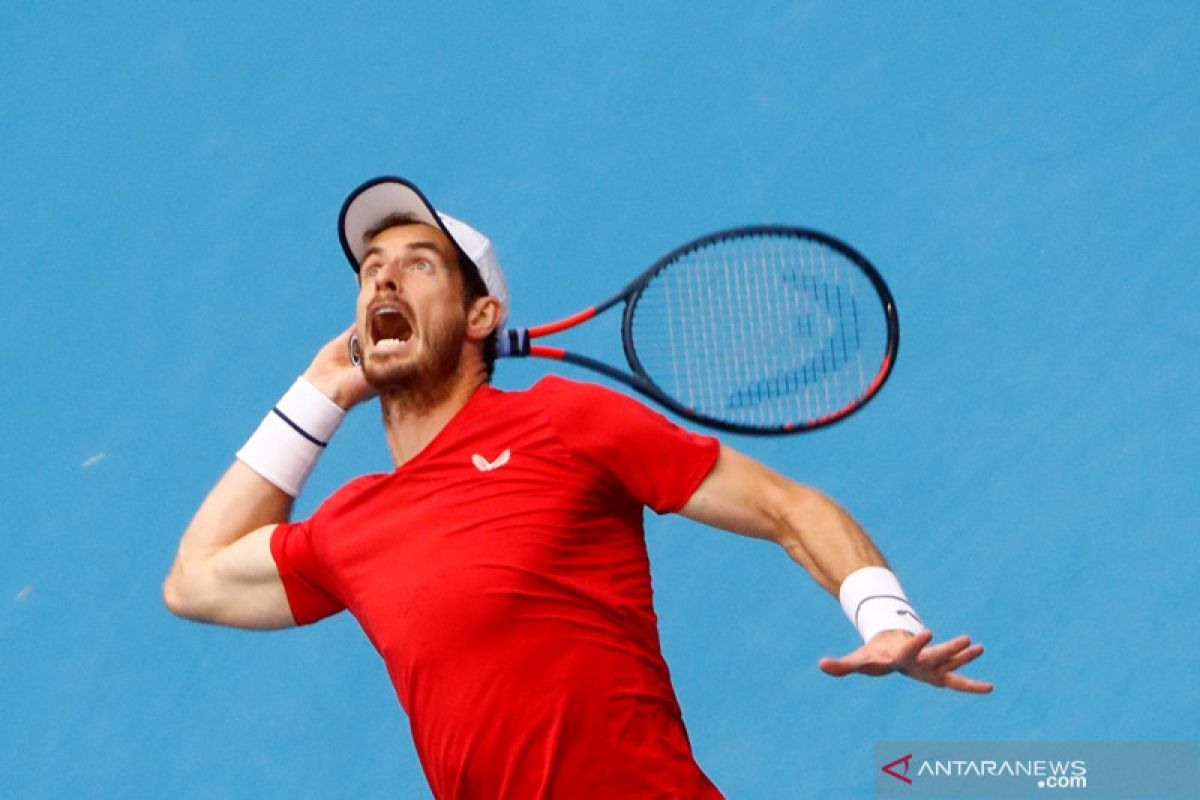 Andy Murray hadapi Fabio Fognini