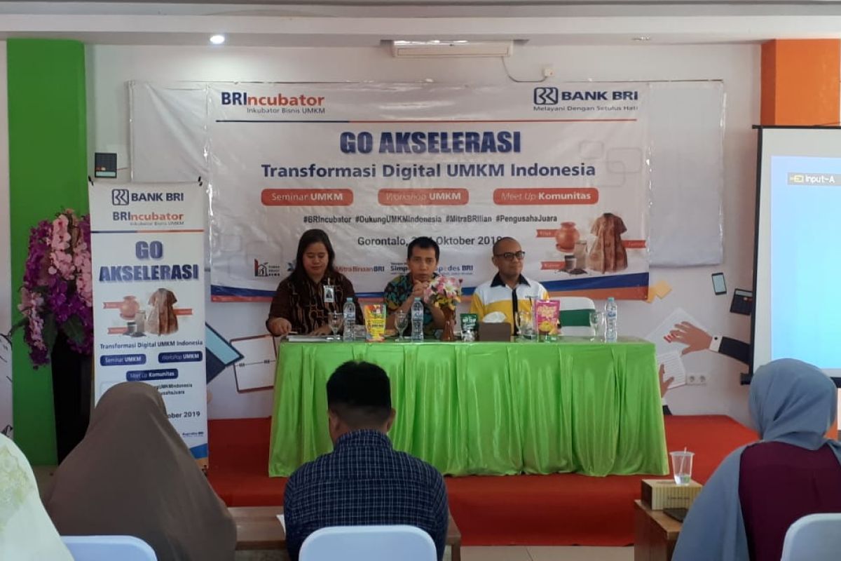 BRI wadahi UMKM Gorontalo tingkatkan kualitas hadapi pasar digital