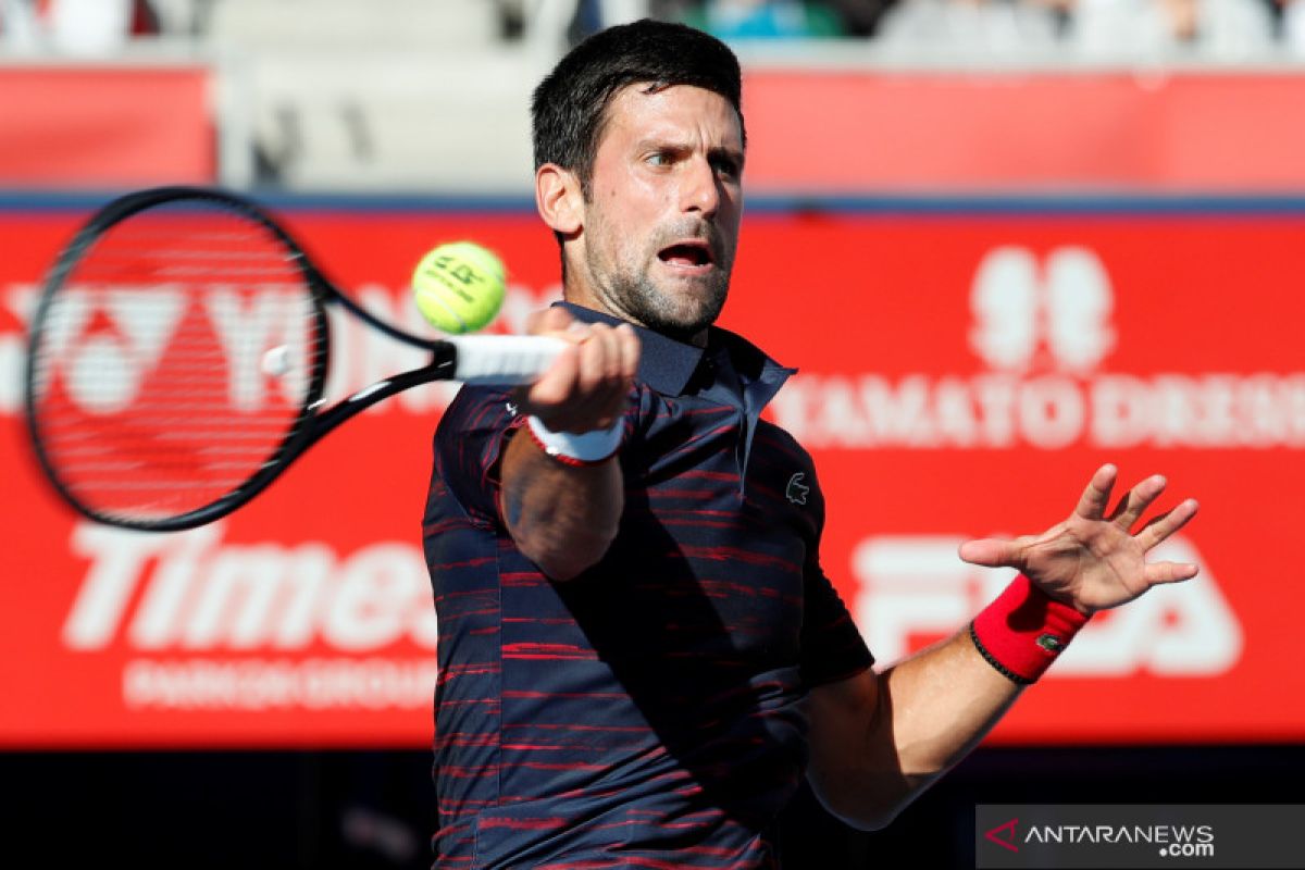 Djokovic gulung Pouille ke semifinal Tokyo 2019