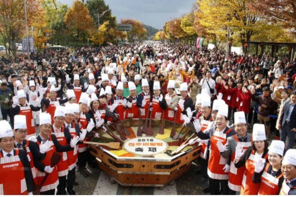 Jeonju Bibimbap Festival 2019 siap digelar pada 9 Oktober