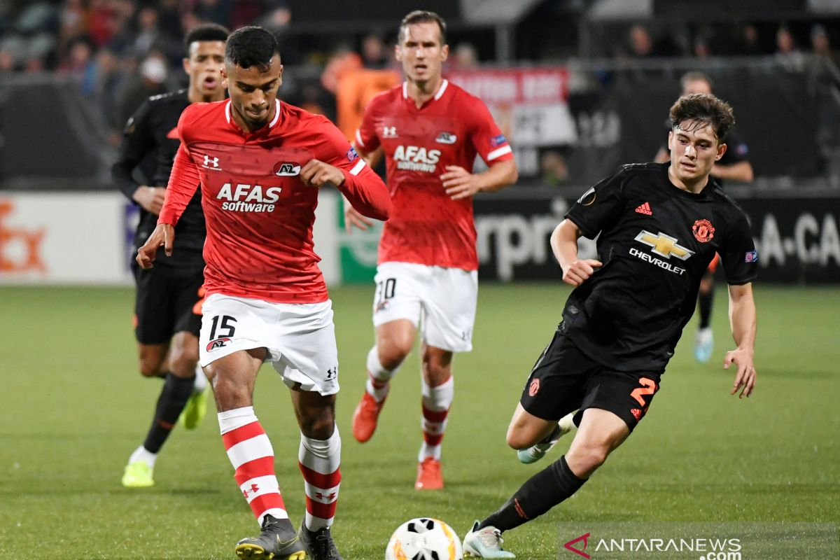 MU tandang ke markas AZ Alkmaar, main monoton demi skor kacamata