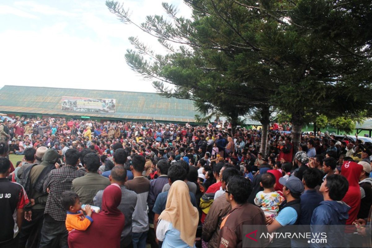 Ribuan pengungsi Jayawijaya kembali ke rumah