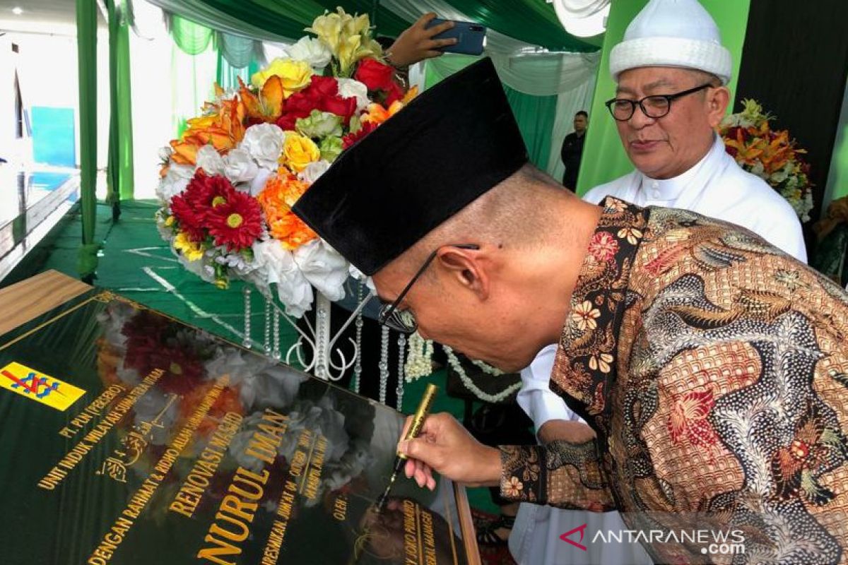 GM PLN Sumut harap karyawan PLN makmurkan masjid