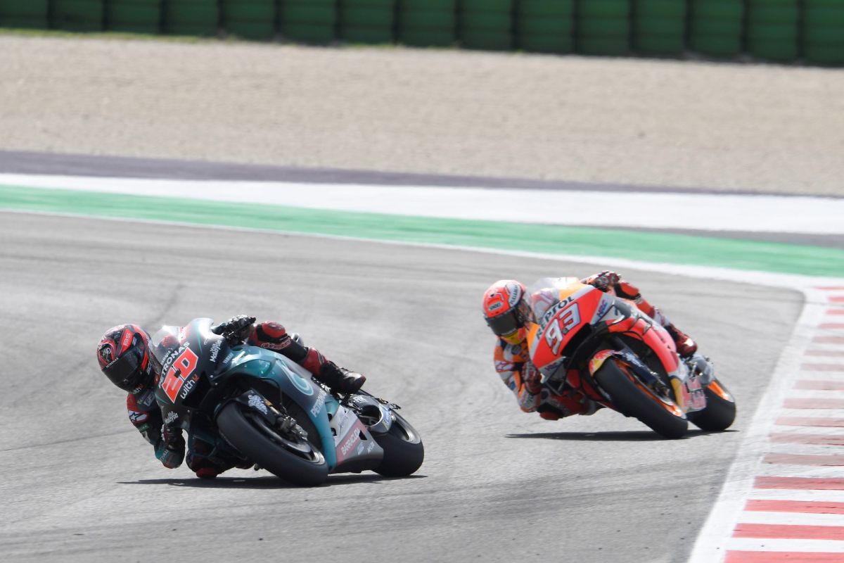 March Marquez sebut Quartararo rival terberatnya di musim 2020