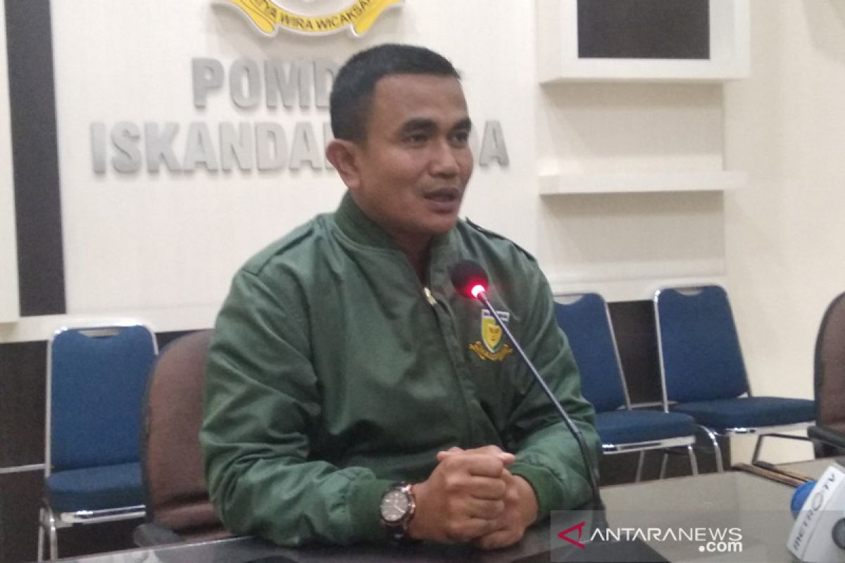 Danpomdam IM pastikan empat oknum TNI terlibat narkoba diproses  hukum