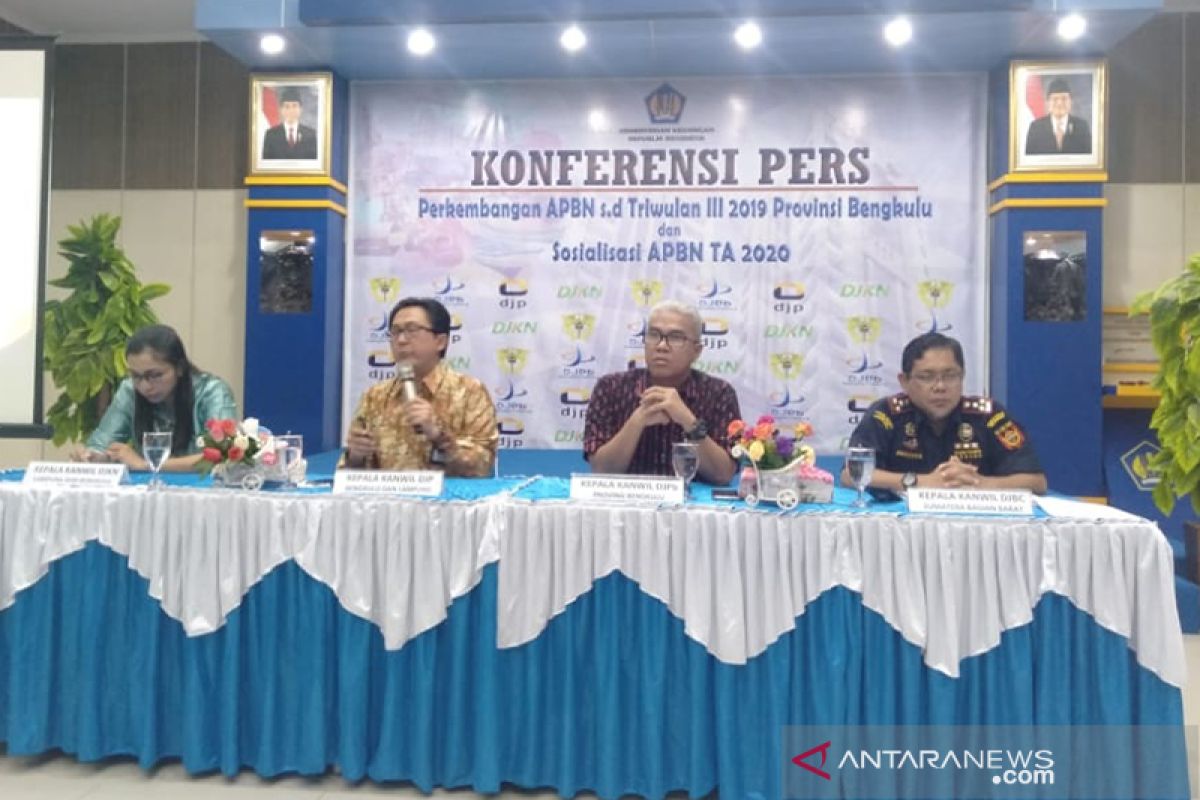 Target penerimaan pajak Bengkulu naik 0,27 persen