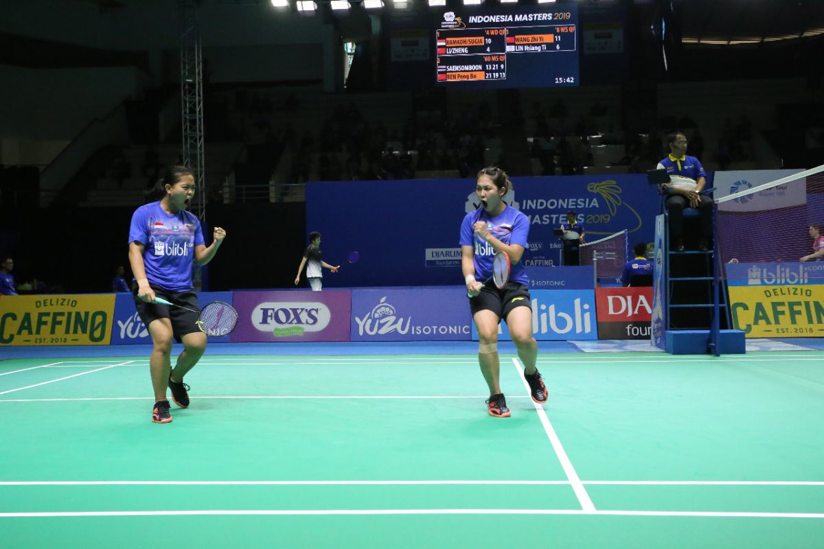 Siti/Ribka siap menghadapi unggulan ketiga di semifinal Indonesia Masters