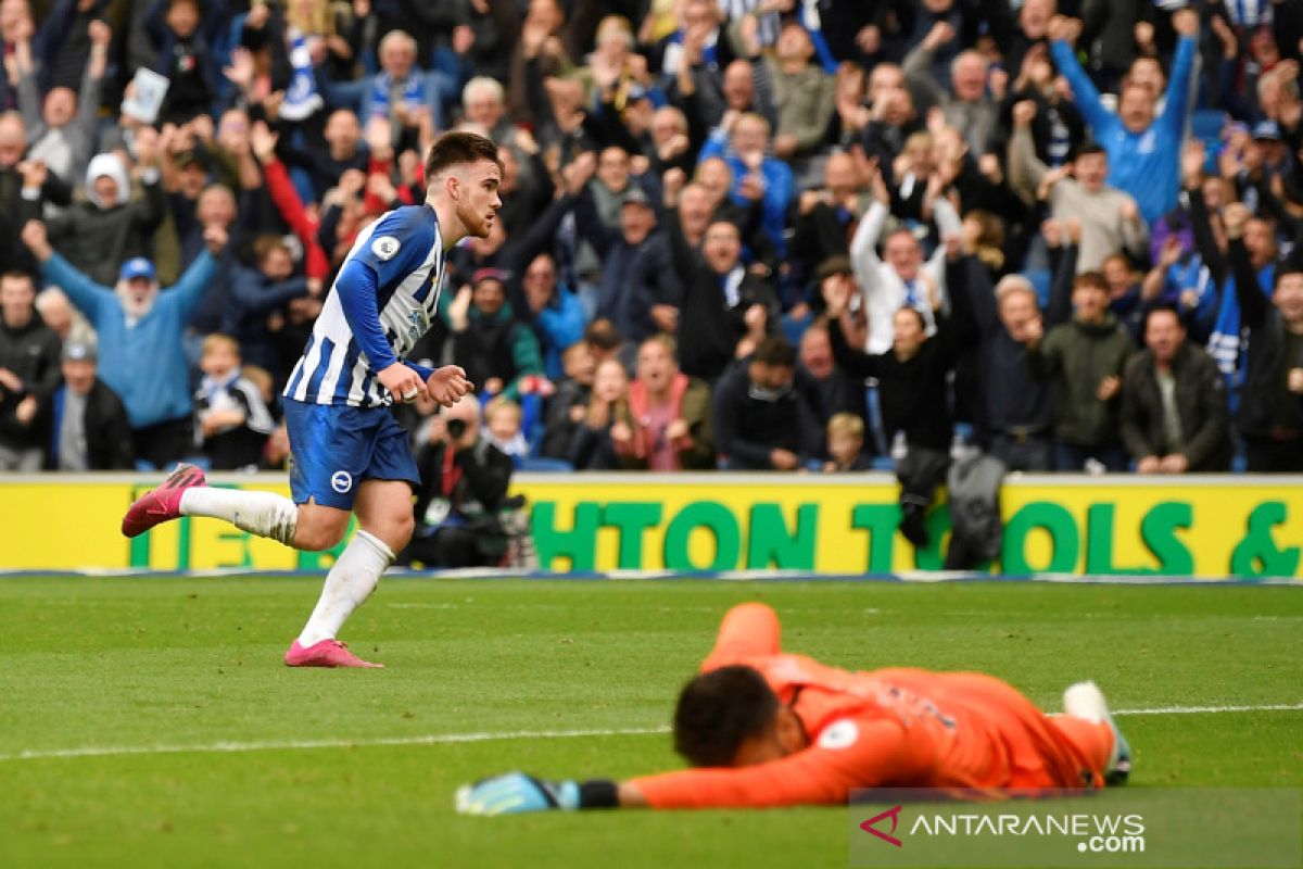 Tottenham terpeleset lagi, takluk 0-3 di kandang Brighton