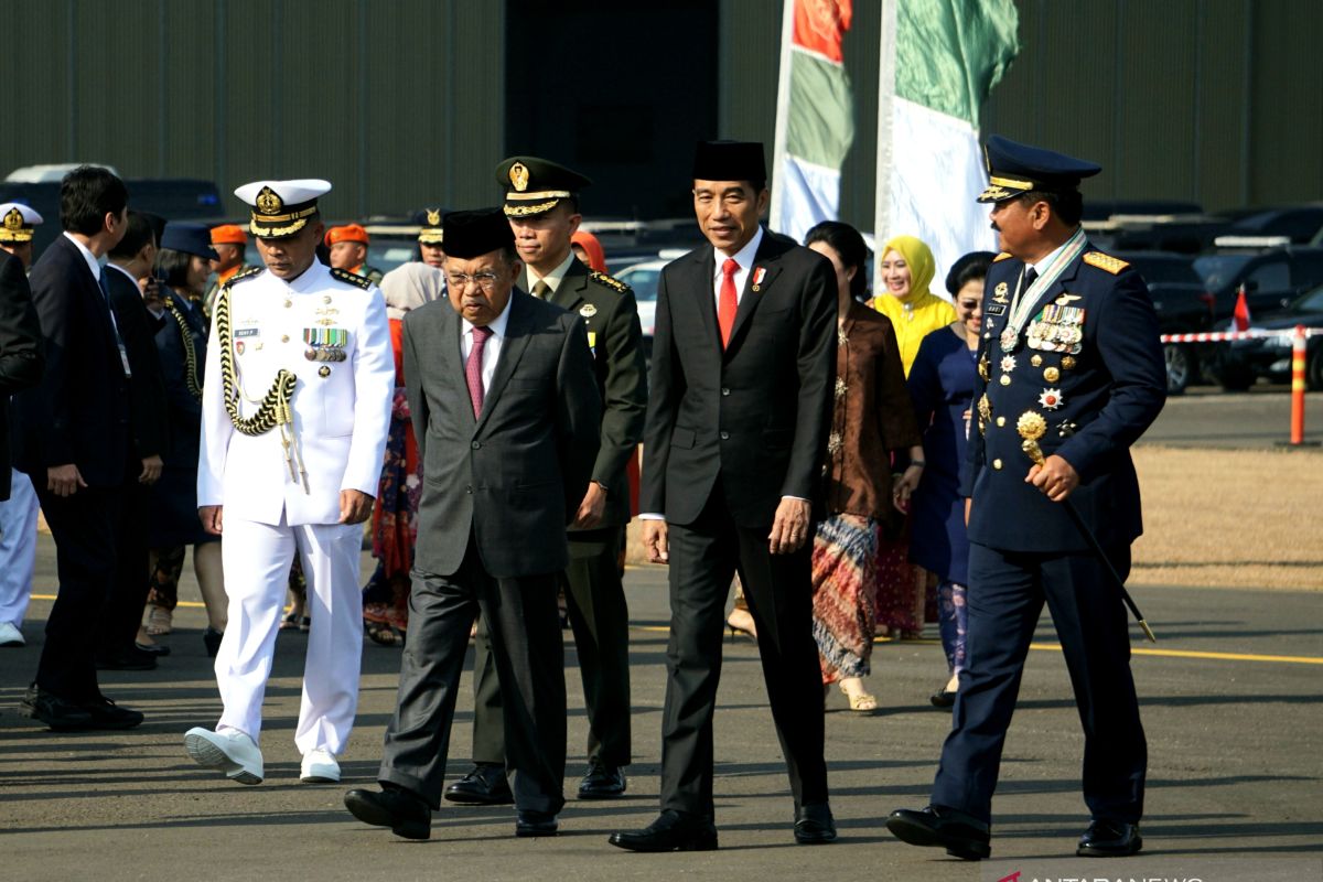 President Jokowi lauds TNI's achievements