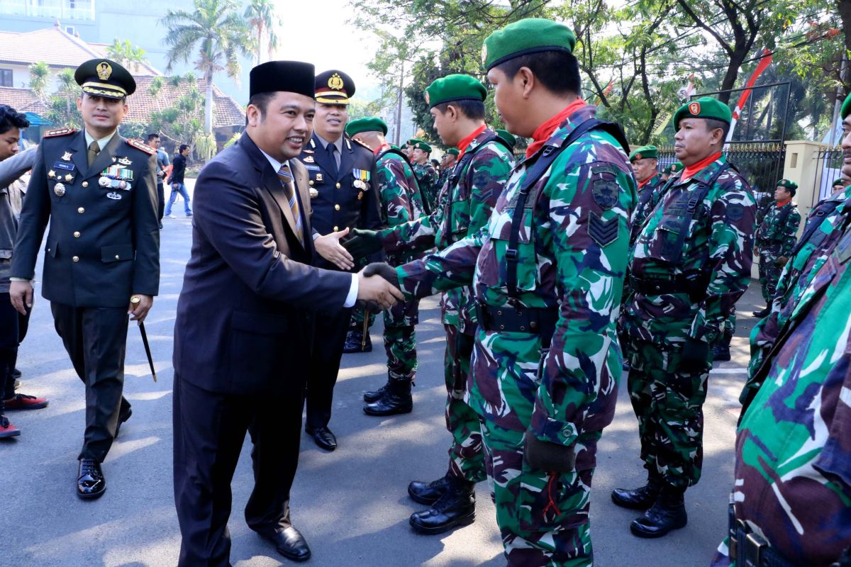 Wako apresiasi kerja TNI jaga keamanan Kota Tangerang sehingga kondusif