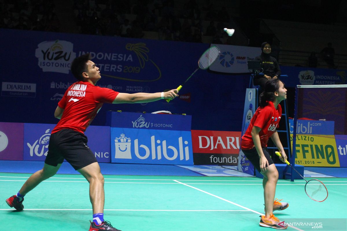 Ganda campuran Adnan/Mychelle lolos final Indonesia Masters 2019