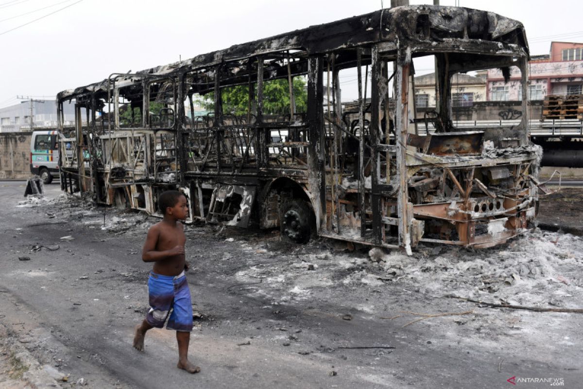 Brasil gelar operasi besar-besaran anti-narkoba, 60 orang tewas