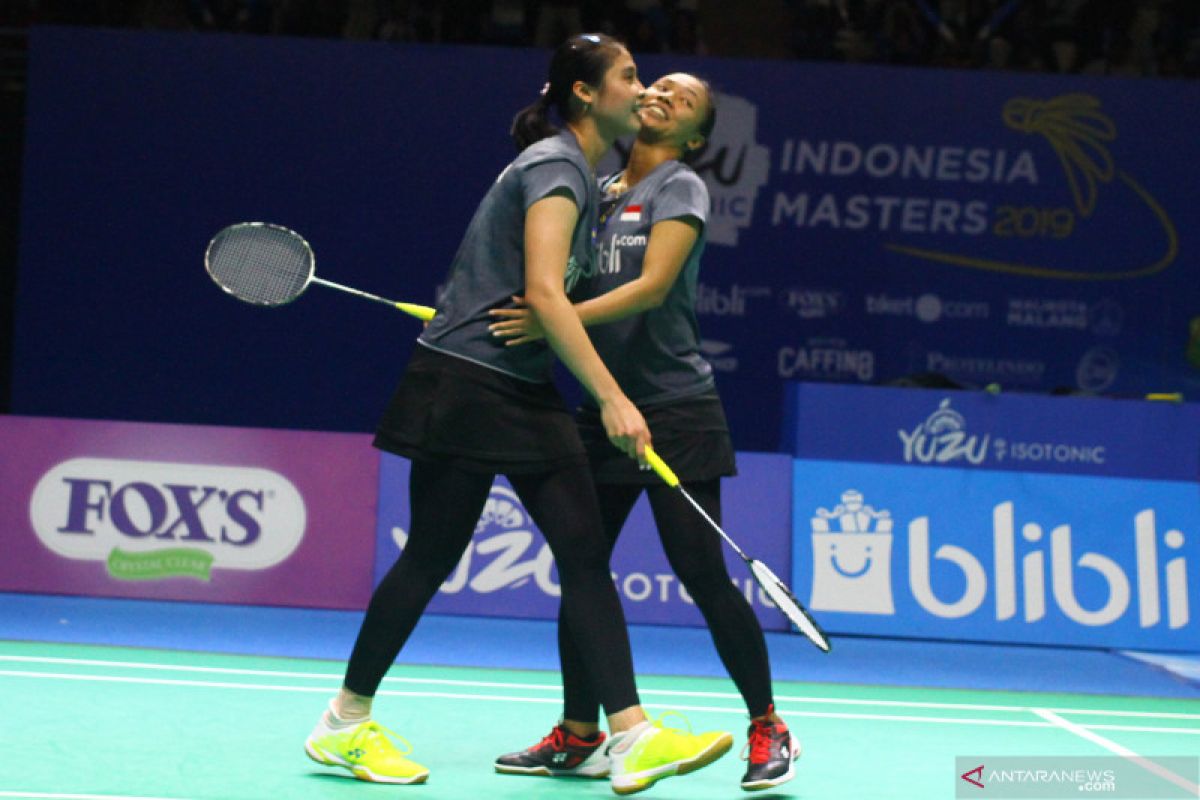 Tiga wakil Indonesia tembus final Yuzu Indonesia Masters 2019