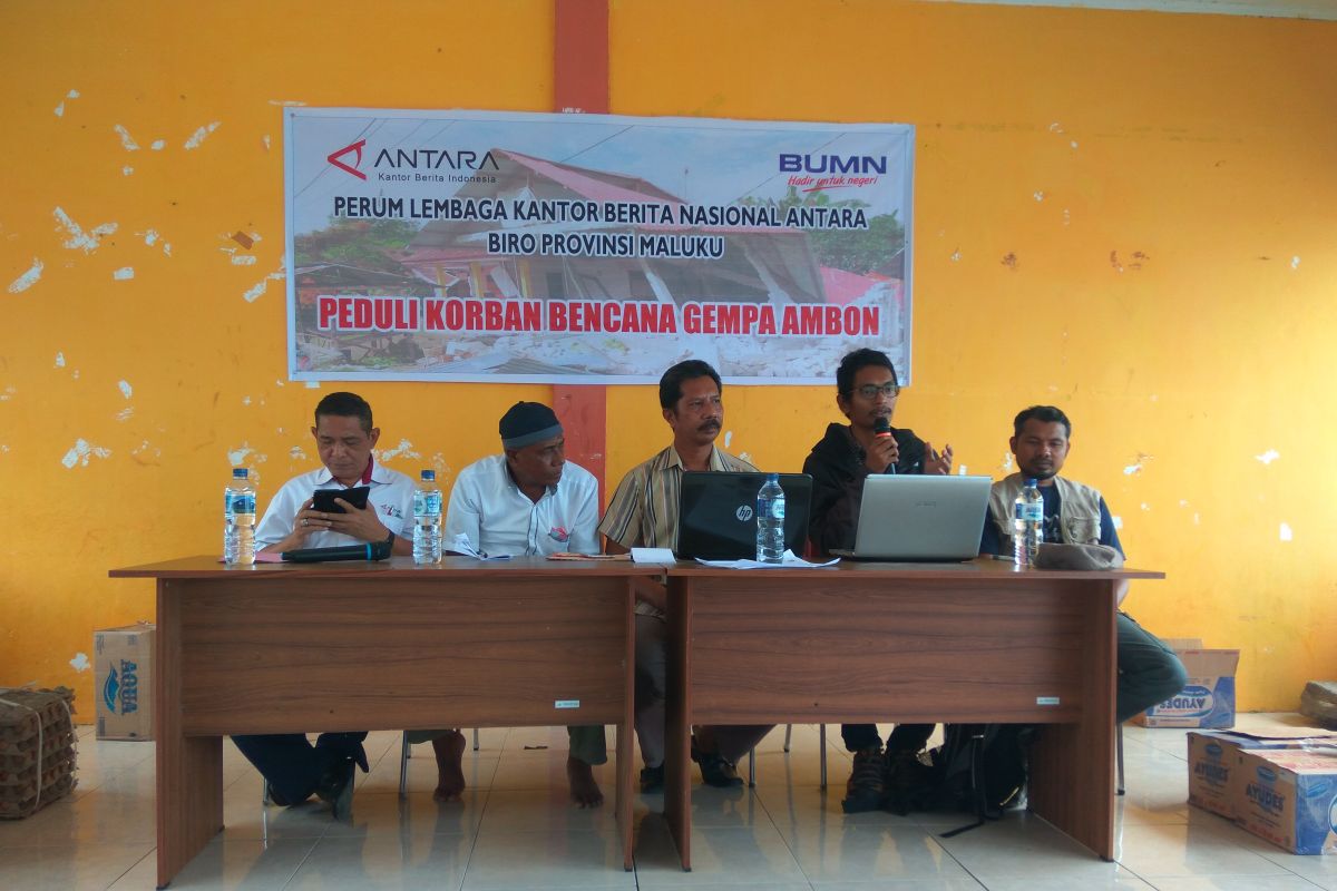 P2LD LIPI Ambon sosialisasi kegempaan di desa Morela